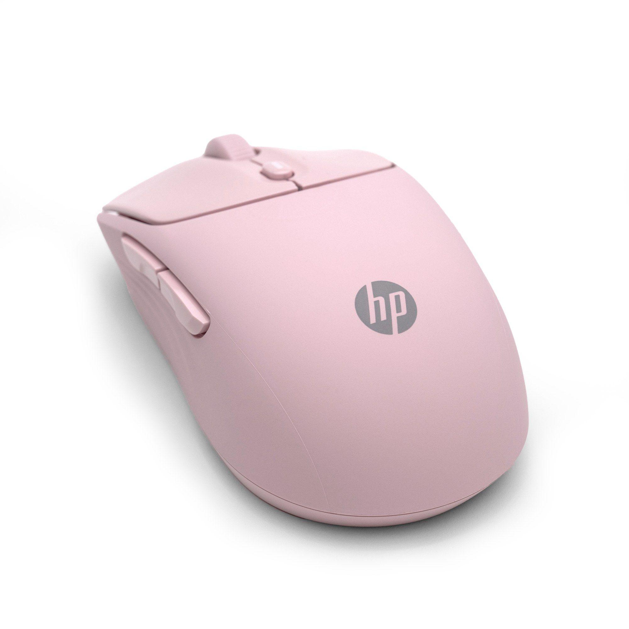 Rato HP 400 Dual (Ambidestro - 6000 DPI - RF Wireless + Bluetooth - Rosa) — miniatura 2
