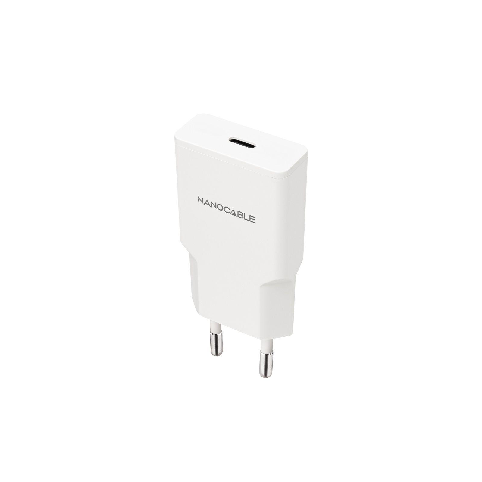 Carregador de Parede NANOCABLE 10.10.2024 (25 W - Branco)