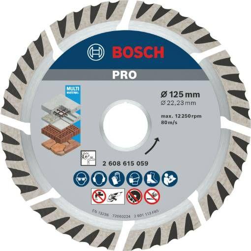 Disco de Corte Diamantado BOSCH Standard for Universal 2608615060 (125 mm - Furo 22,23 mm - Conjunto de 10), miniatura 2