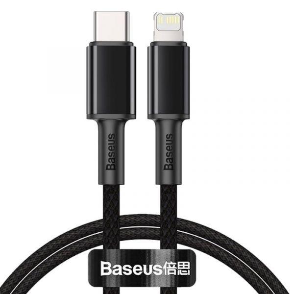 Cabo USB-C para Lightning BASEUS CATLGD-01 (1 m - USB C - Preto) — miniatura 2