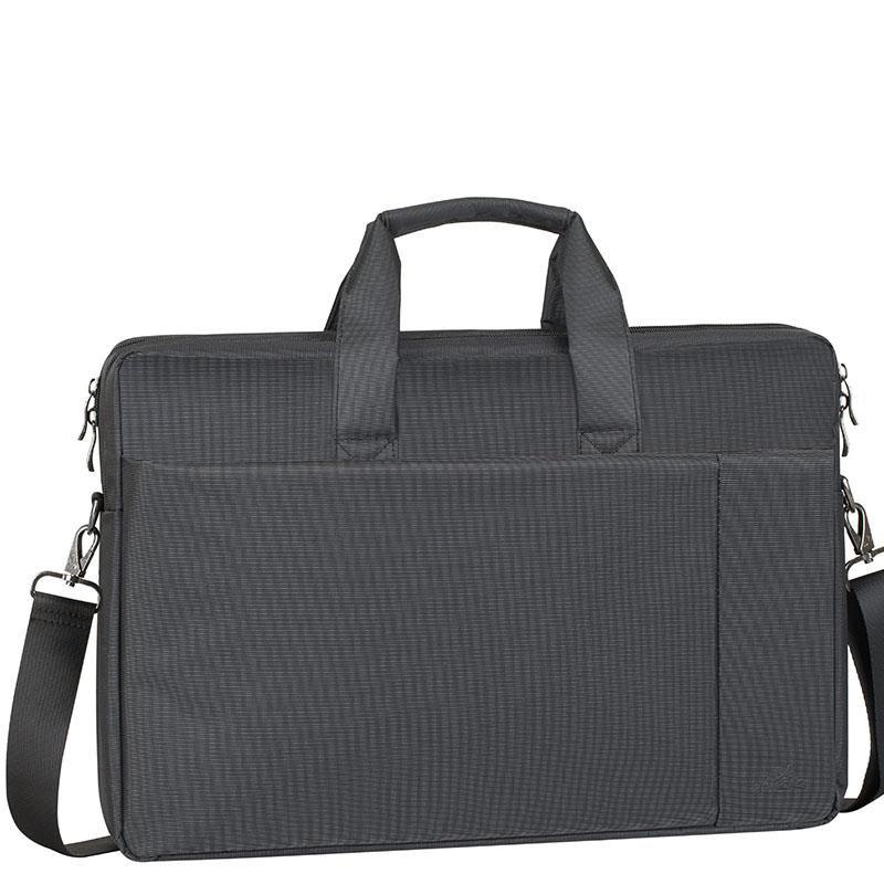 Mala Rígida para Portátil RIVACASE 8257 (Poliéster - 43,9 cm - Altura 31 cm - Preto), miniatura 3