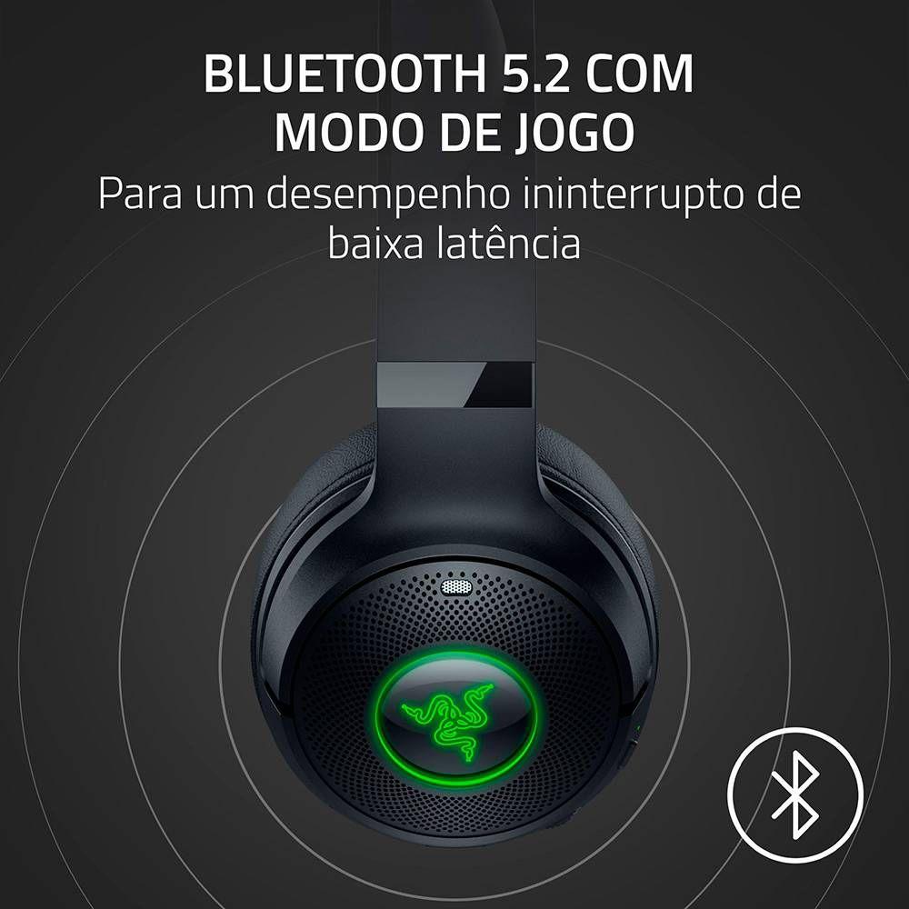 Headset Gaming RAZER Kraken Kitty V2 BT Edition (Binaural - Sem fios - Circum-aural - Preto), miniatura 4