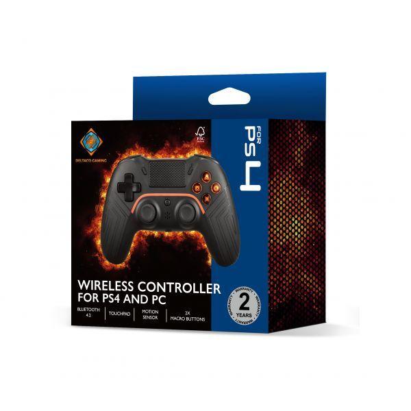 Comando Gaming DELTACO GAM-139 (PS4, PC - Preto) — miniatura 3