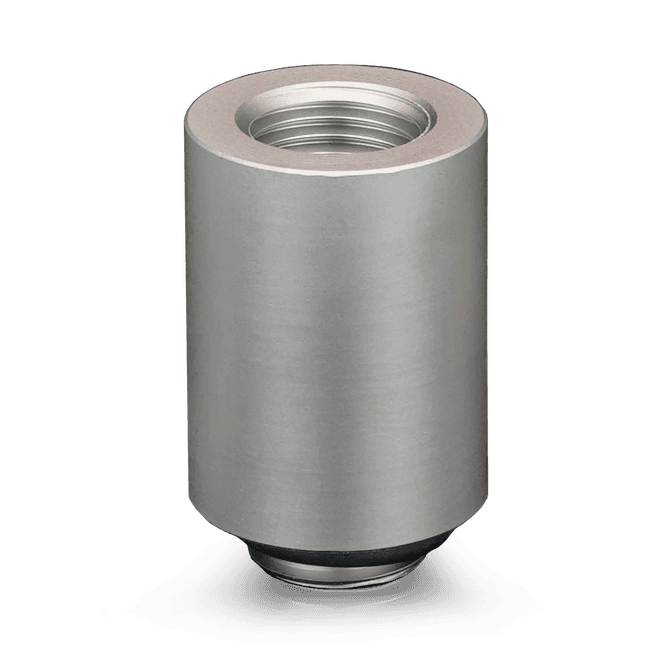 Extensor para Water-Cooling THERMAL GRIZZLY DeltaMate Extender - MF28 Nickel Mate (20,6 mm de largura - Níquel mate)