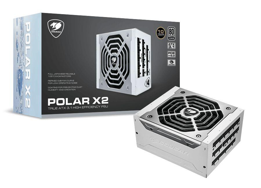 Fonte de Alimentação COUGAR Polar X2 1050W (ATX - 1050 W - 80 Plus Platinum - Prateado), miniatura 8