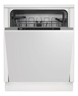 Máquina de Lavar Loiça de Encastre BEKO BDIN16440 (14 talheres - B - 44 dB - Painel Preto)