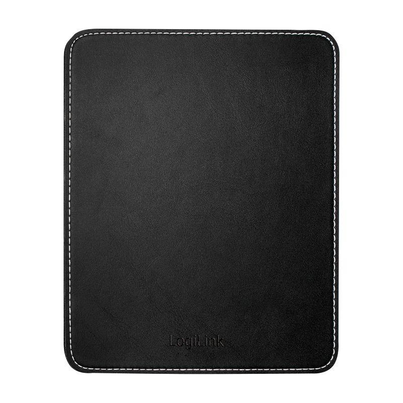 Tapete de Rato LOGILINK ID0150 (Couro - 3 mm - Universal - Preto)