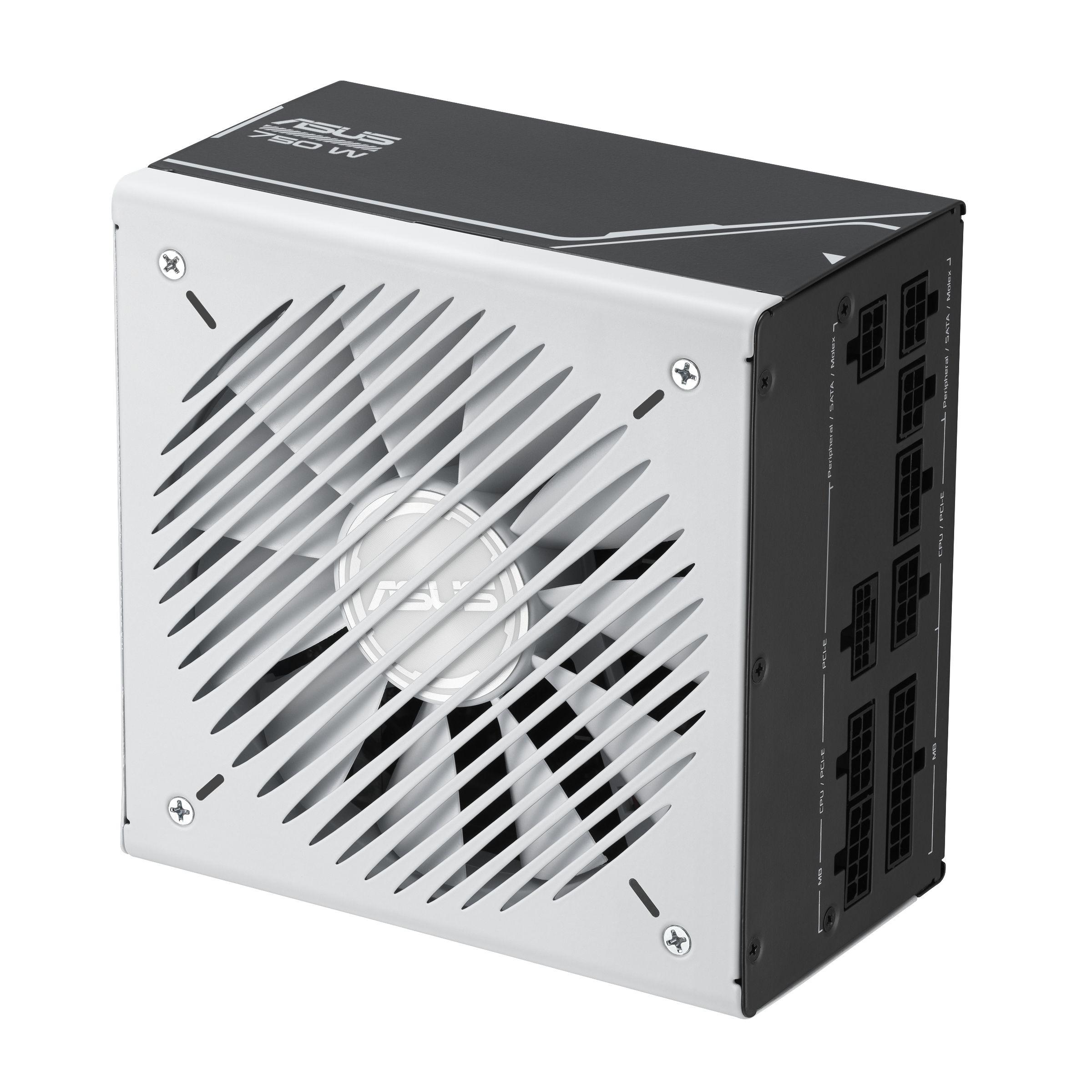 Fonte de Alimentação ASUS Prime AP-750G (ATX - 750 W - 80 PLUS Gold - Preto/Branco), miniatura 3