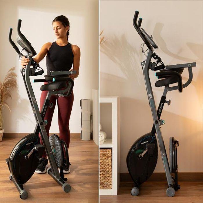 Bicicleta Estática CECOTEC DrumFit X-Bike 3000 Neo Pro (Preto/Cinzento) — miniatura 5