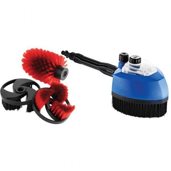 Conjunto de Escovas para Máquina de Lavar à Pressão NILFISK Multi Brush Kit (Preto/Azul/Vermelho)