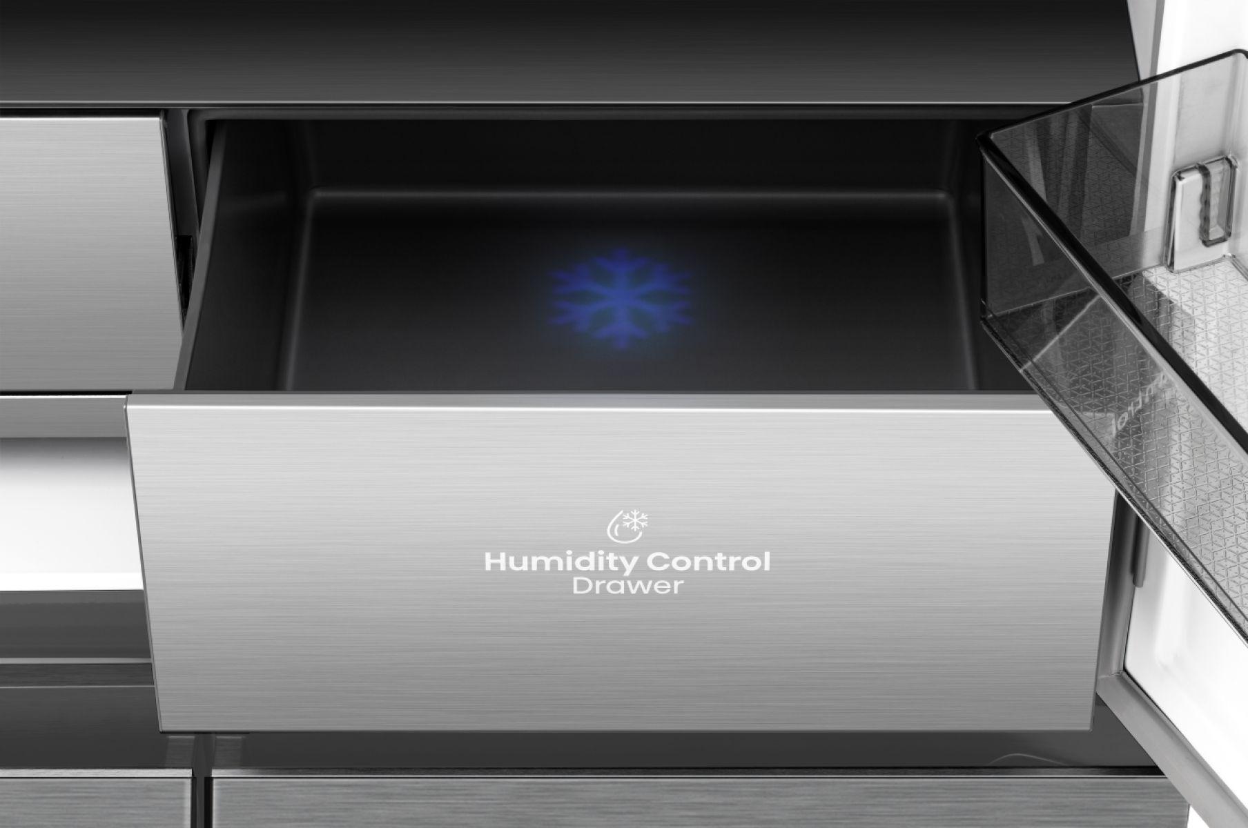 Frigorífico Americano Independente HISENSE RQ5P605NSVE (591 L - 190x91,1x60 cm - 190 cm - Inox), miniatura 9