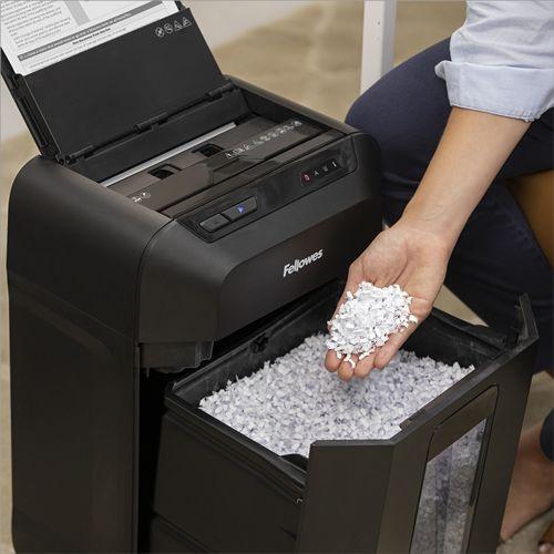 Destruidora de Papel FELLOWES AutoMax 80M (Preto), miniatura 8