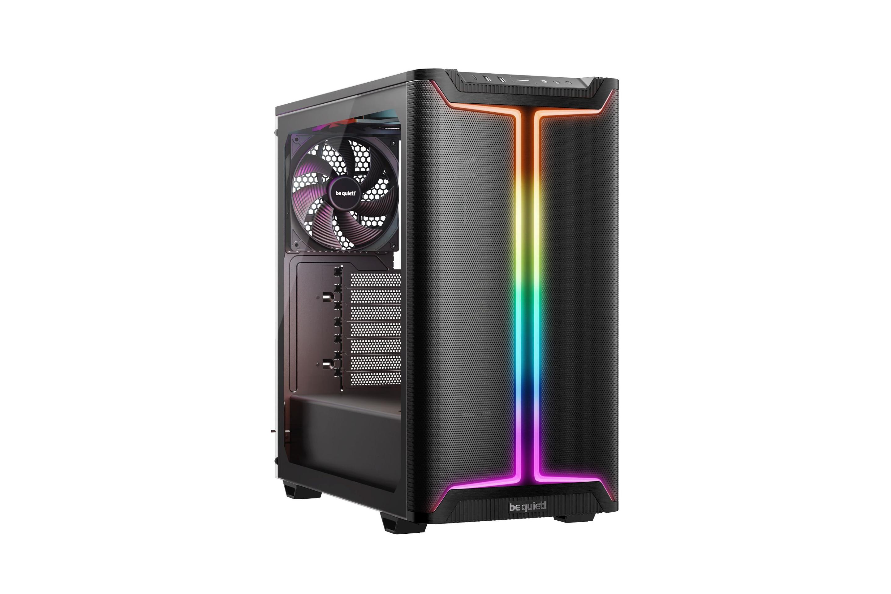 Caixa PC BE QUIET! PURE BASE 501 DX (ATX, micro ATX, Mini-ATX - ATX, PS2 - Midi Tower - Preto)