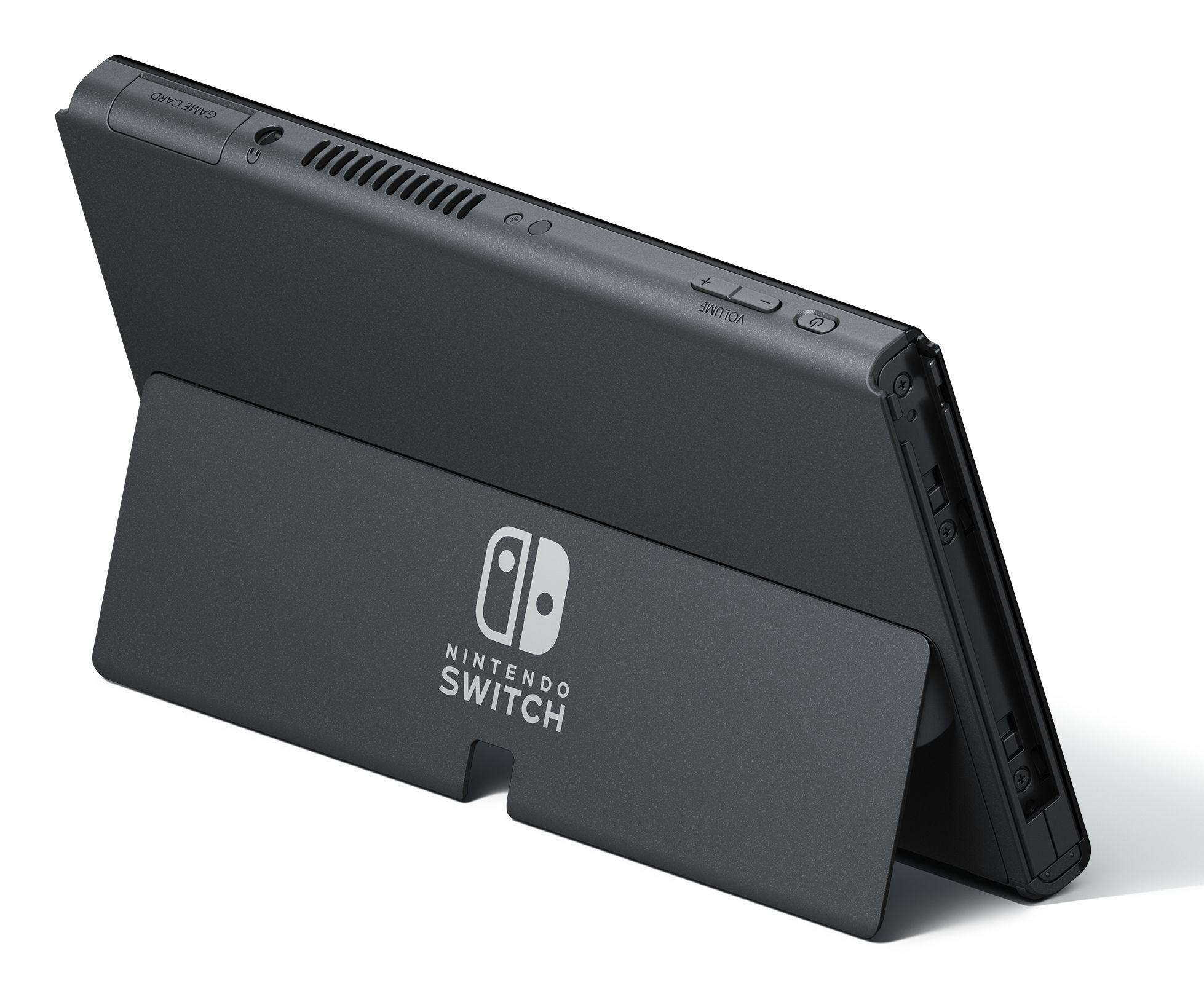 Consola Portátil NINTENDO Switch OLED (NVIDIA - 64 GB - 7" - Azul e Vermelho Neon) — miniatura 4