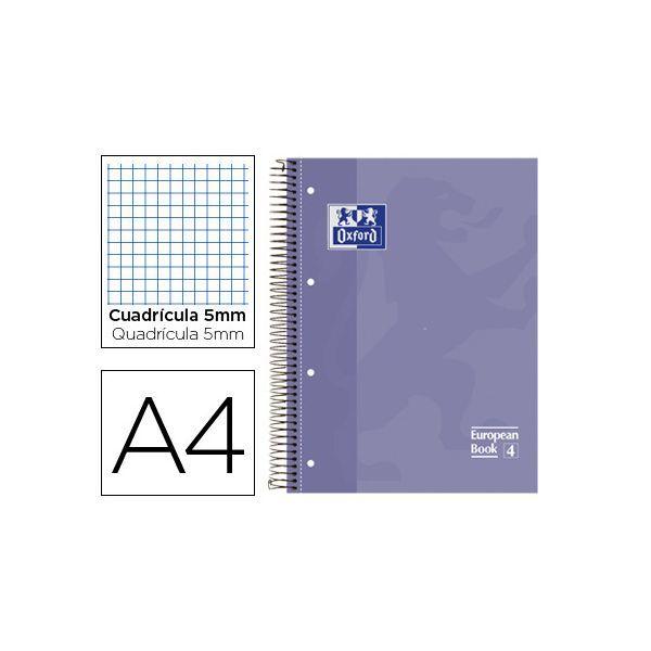 Caderno Espiral OXFORD Europeanbook 1 (Roxo), miniatura 2
