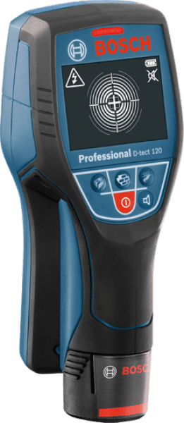 Detetor de Estruturas BOSCH D-tect 120 Professional (12 V)