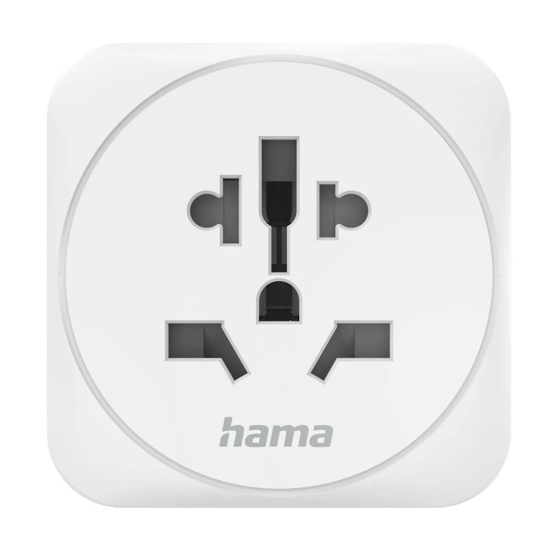 Adaptador de Tomada de Viagem HAMA 00223462 (Branco), miniatura 4