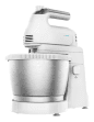 Batedeira CECOTEC PowerTwist 500 Steel (500 W - 3,5 l - Branco e Prateado)
