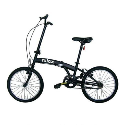 Bicicleta Urbana Dobrável NILOX X0 (Rodas 20" - Preto)