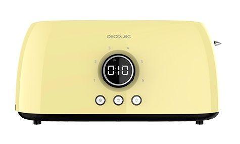 Torradeira CECOTEC ClassicToast 15000 Yellow Extra Double (1500 W - 4 fatias - Altura 19 cm - Amarelo) — miniatura 2