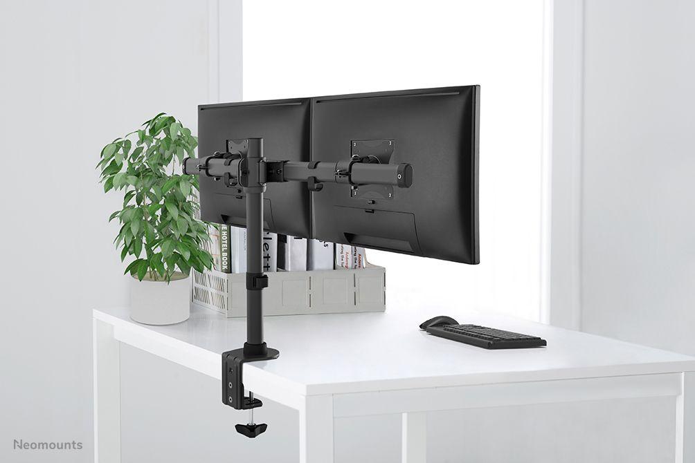 Suporte de Monitor de Secretária NEOMOUNTS FPMA-DCB100DBLACK (100 x 100 mm - 75 x 75 mm - 68,6 cm - Preto), miniatura 7