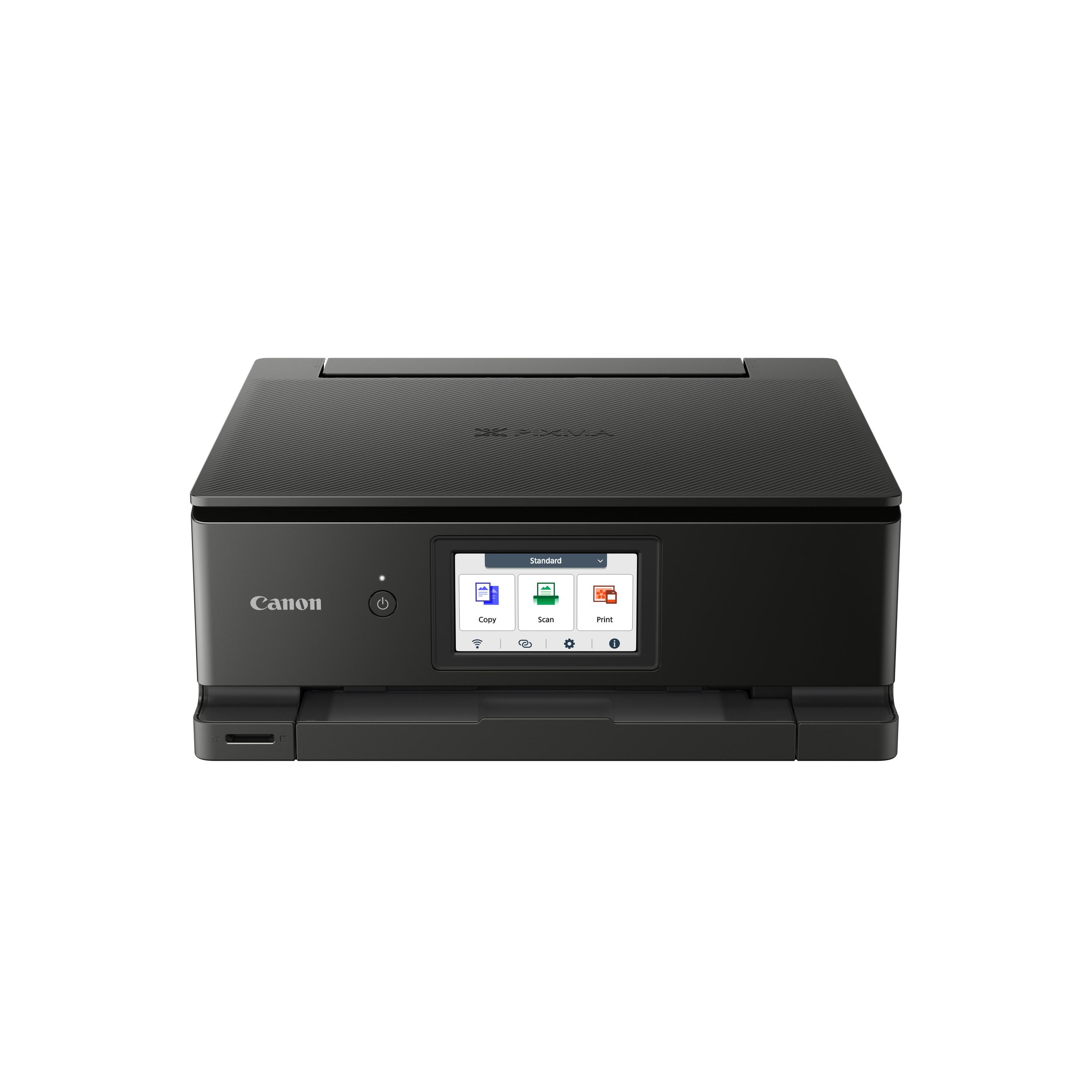 Impressora Multifunções CANON PIXMA TS8750 (A4 - Impressão a cores - 100 folhas - Preto)