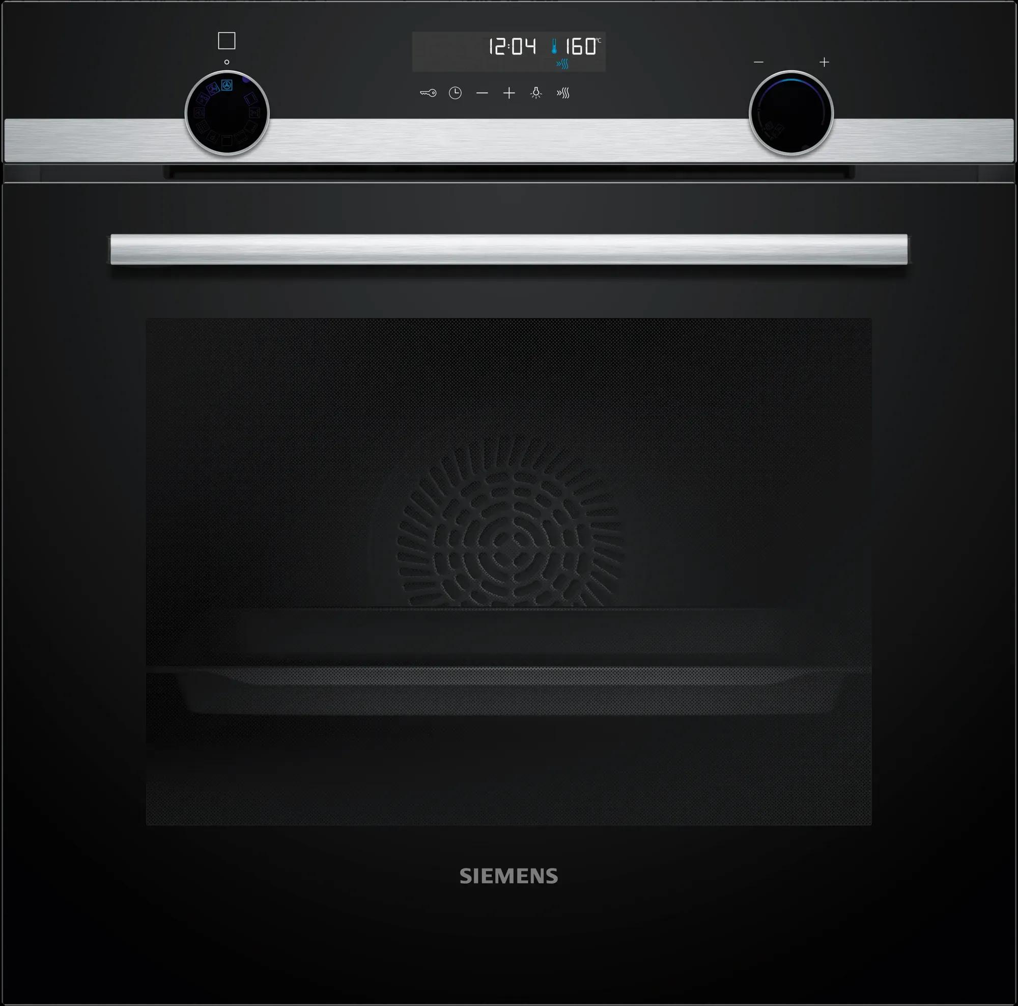 Forno Encastre SIEMENS HB578GES3 (Forno elétrico - 71 L - Hidrolítico + Pirolítico - Preto e Inox)