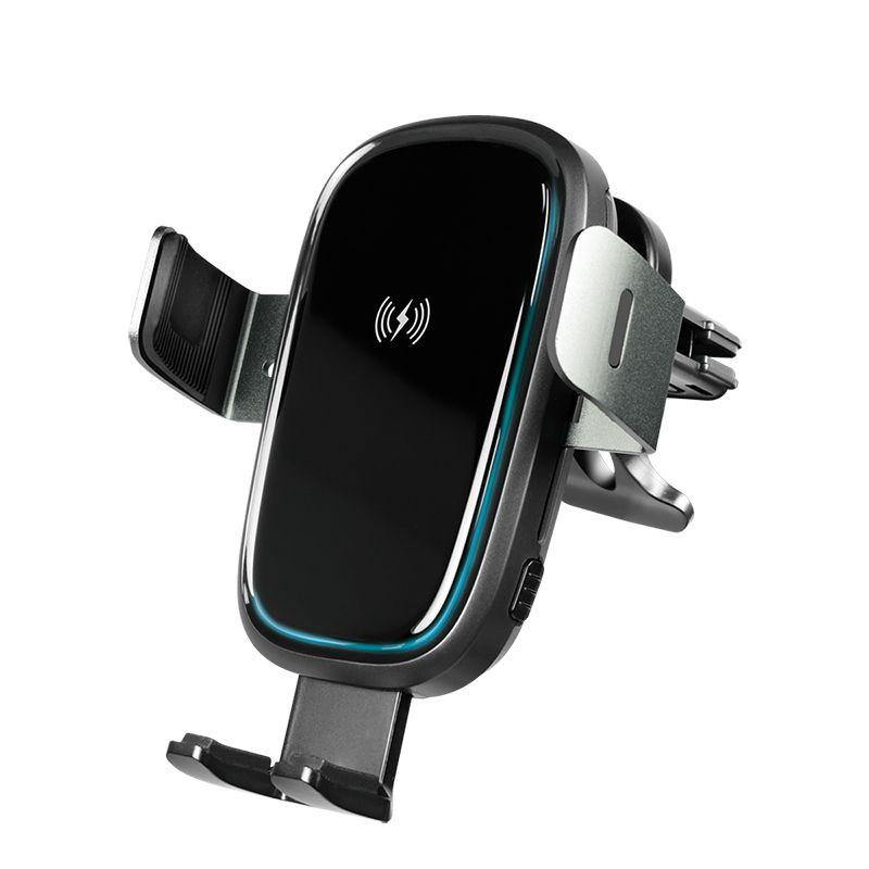 Suporte para Telemóvel de Automóvel LOGILINK PA0277 (15 W - Preto)