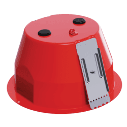 Cúpula Ignífuga Metálica BOSCH LC1-MFDS (EN 54 - Vermelho), miniatura 2