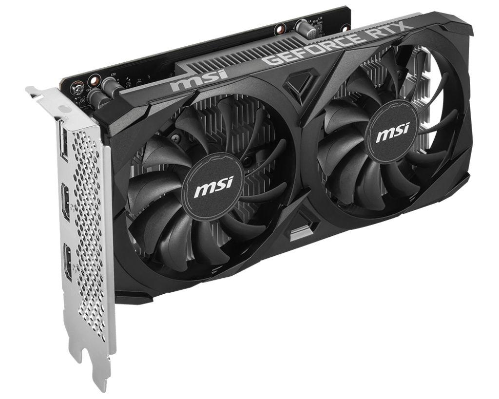 Placa Gráfica MSI GeForce RTX 3050 VENTUS 2X E 6G OC (GeForce RTX 3050 - 14 Gbps - 6 GB - Preto) — miniatura 4