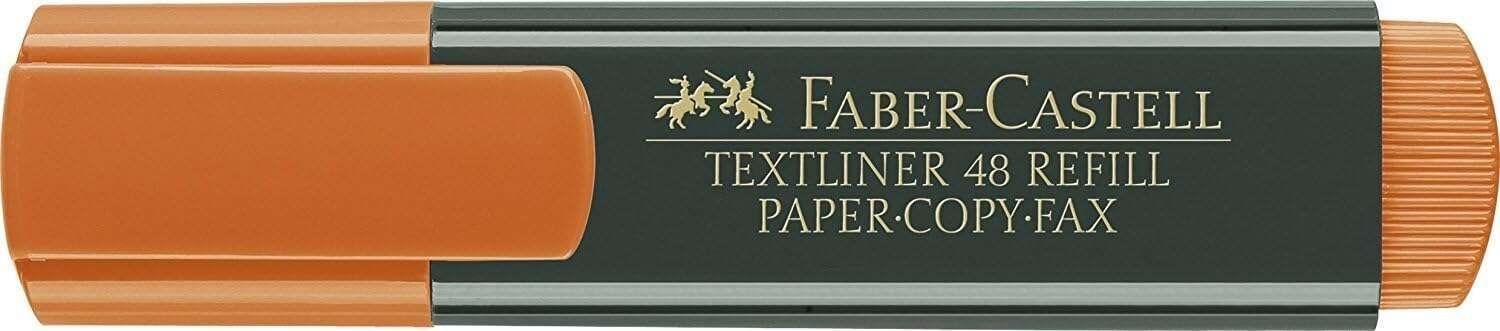 Marcador Fluorescente FABER-CASTELL Textliner 48 (Laranja)