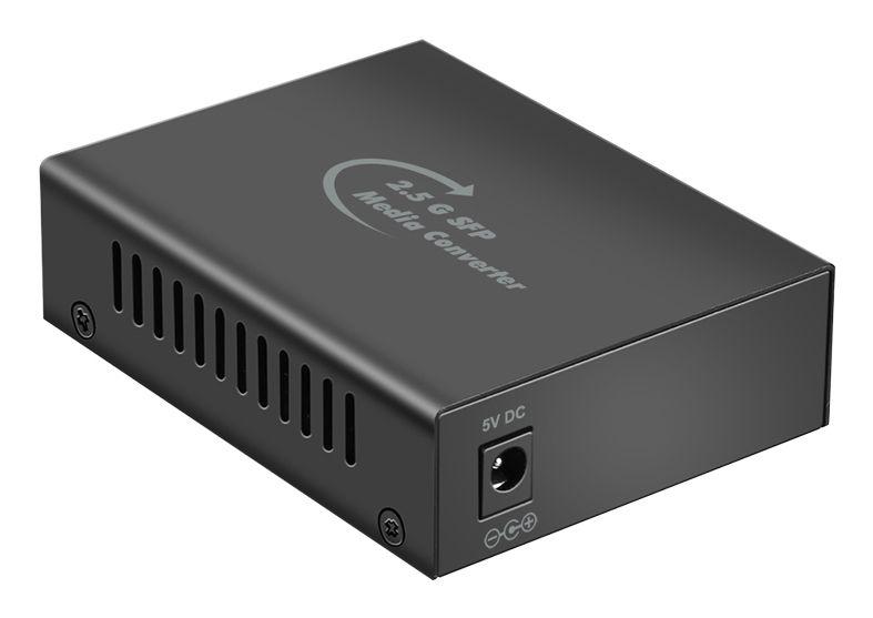 Conversor de Média LOGILINK NMC002 (2500 Mbit/s - Preto) — miniatura 3
