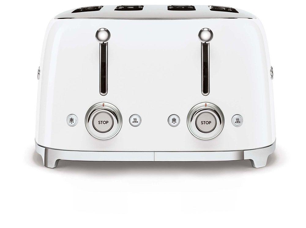 Torradeira SMEG TSF03WHEU (2000 W - 4 fatias - Ferro - Branco) — miniatura 3