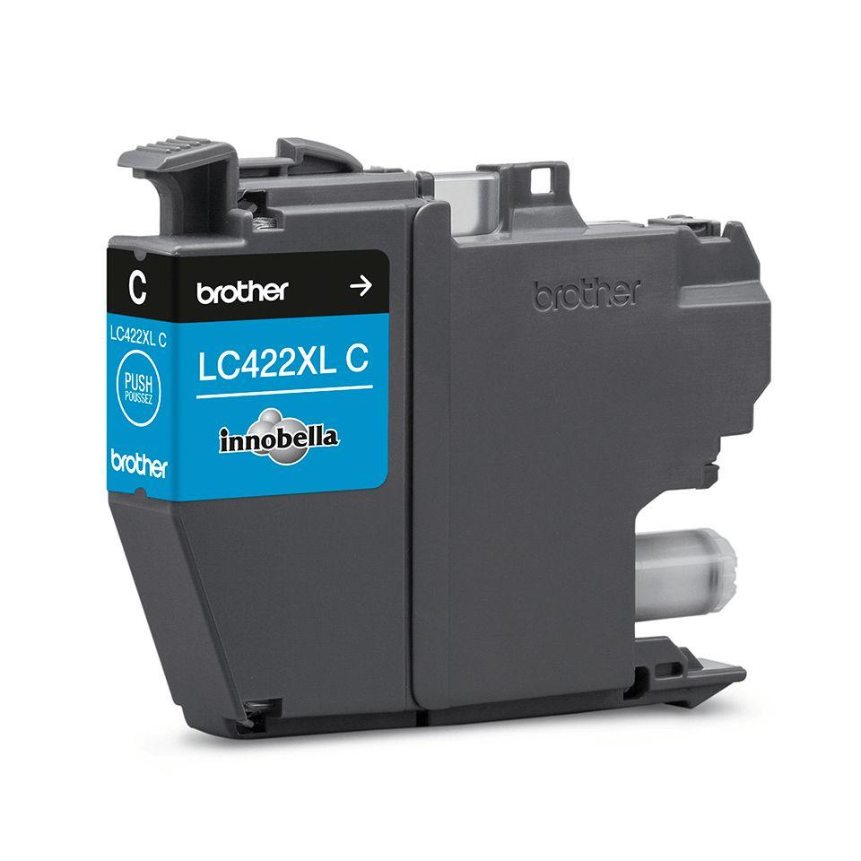 Tinteiro BROTHER LC422XLC (1500 páginas - Ciano), miniatura 4