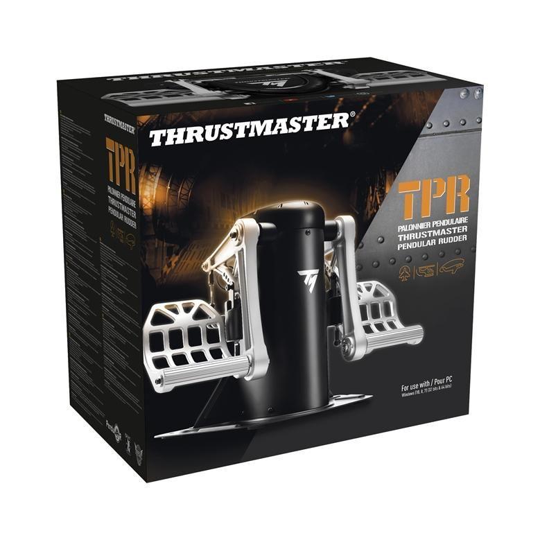 Pedais de Leme THRUSTMASTER TPR Pendular Rudder (USB - Com fios - Preto e Prateado), miniatura 6