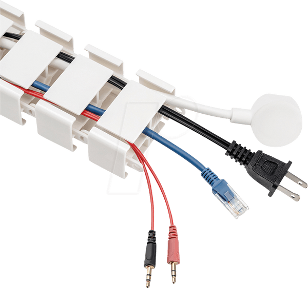 Calha de Cabos Flexível LOGILINK KAB0093 (Branco) — miniatura 3