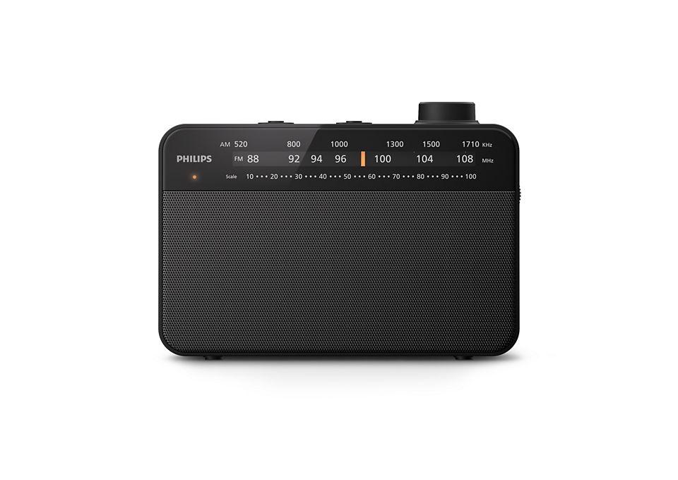 Rádio Portátil PHILIPS TAR2509/10 (40" - 0,3 W - AC - Preto) — miniatura 2