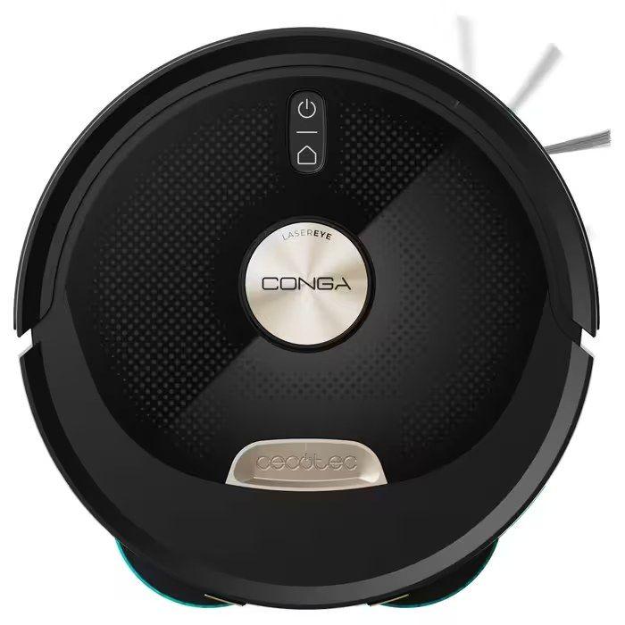 Robot Aspirador CECOTEC Conga M100 Spin AI (20.000 Pa - Aspira, esfrega - 3.200 mAh - Preto), miniatura 2