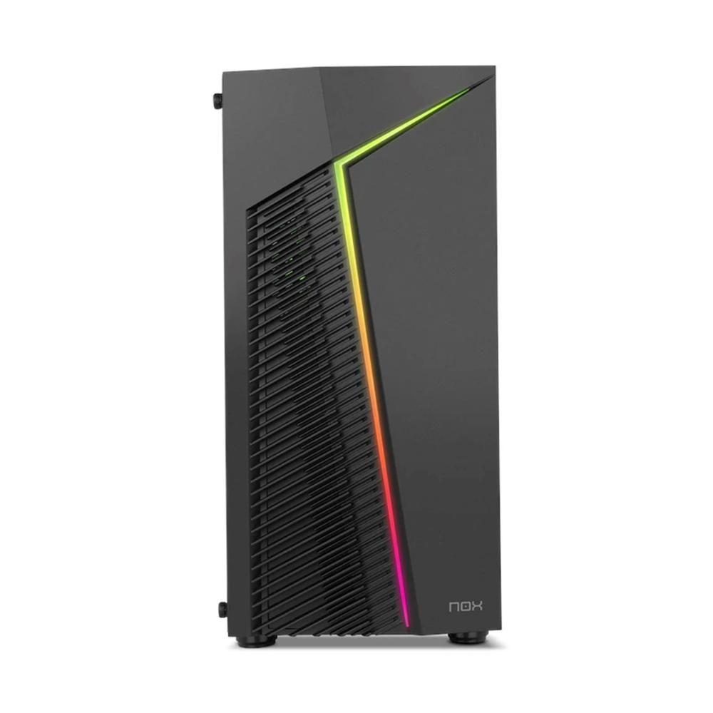 Caixa PC NOX Infinity Zeta RGB (ITX, micro ATX - Mini Tower - Micro-ATX, Mini-ITX - Preto)