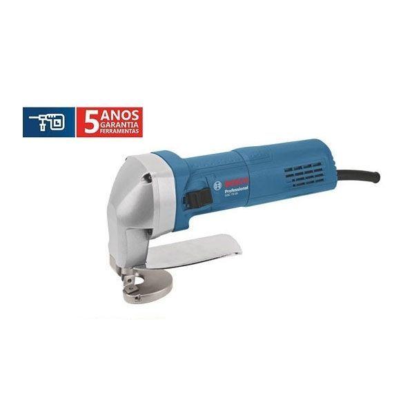 Tesoura Elétrica para Chapa BOSCH GSC 75-16 Professional (Azul e Prateado) — miniatura 2