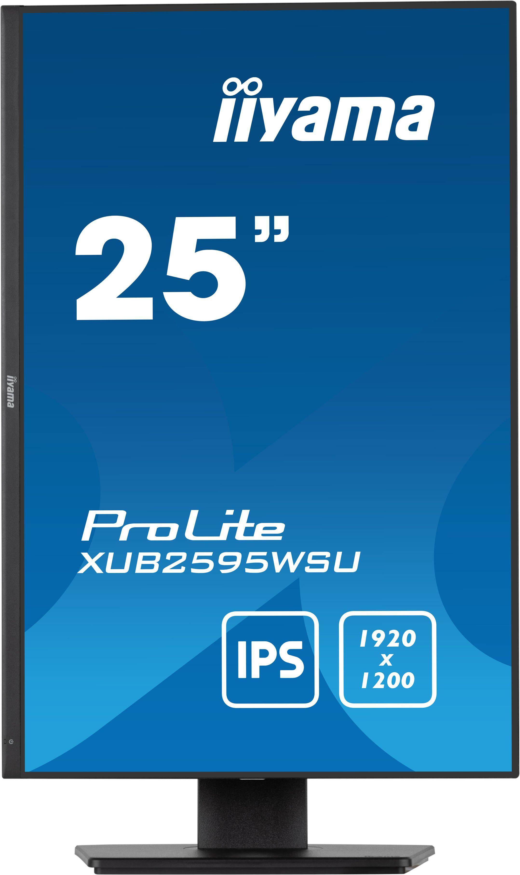 Monitor IIYAMA ProLite XUB2595WSU-B5 (25" - IPS - 1920 x 1200 pixels - Preto) — miniatura 3