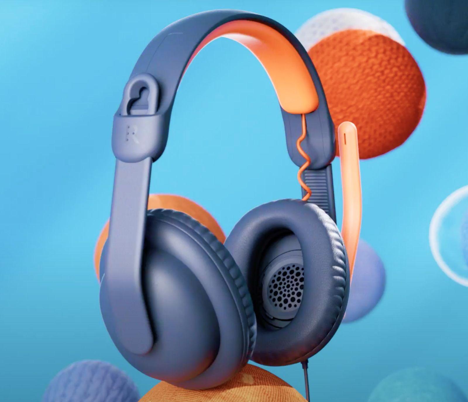 Headset LOGITECH Zone Learn (Binaural - Com fios - Circum-aural - Azul e Laranja) — miniatura 4