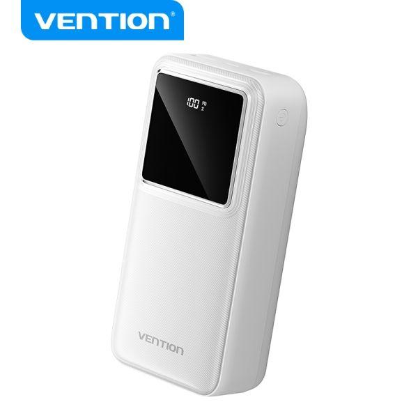Powerbank VENTION FHMW0 (30000mAh - 111Wh - Micro-USB - Branco), miniatura 2