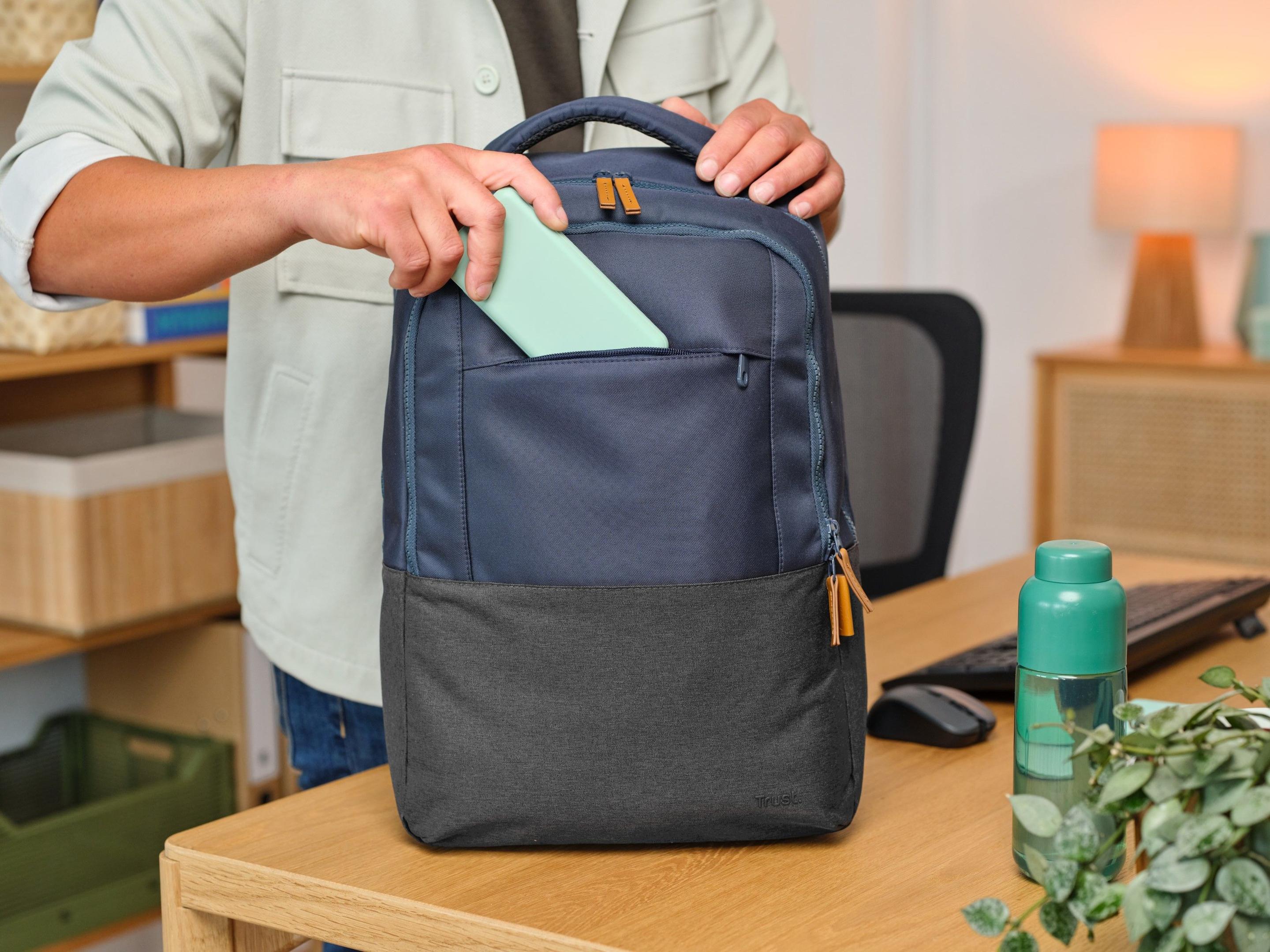 Mochila TRUST Lisboa (16" - Azul) — miniatura 6