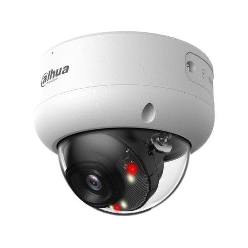 Câmara IP de Domo Antivandalismo DAHUA IPC-HDBW3849EP-S-IL-0280B (H.265 - IP67 - 8 MP - Branco)