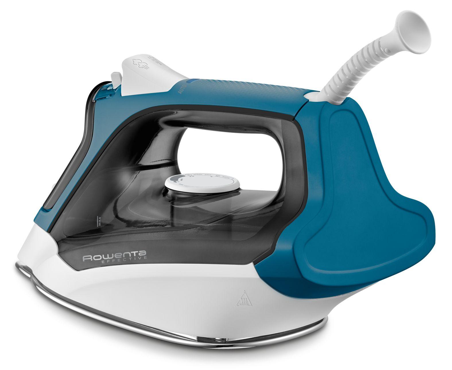 Ferro de Engomar ROWENTA DX1550D1 (2200 W - 0,25 l - Base em aço inoxidável - Azul), miniatura 4