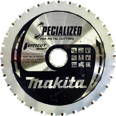 Lâmina de Serra Circular MAKITA B-69325 (Carboneto de tungsténio - 15 cm)