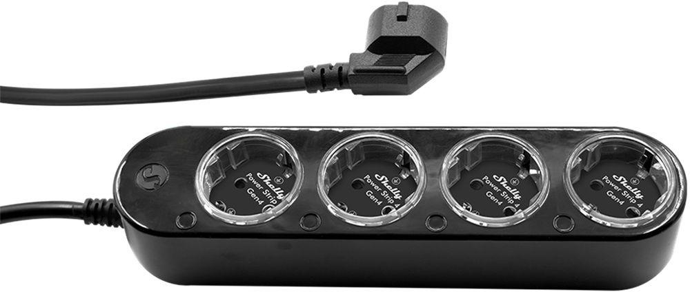 Régua de Tomadas Inteligente SHELLY Power Strip 4 Gen4 (Plástico - Preto) — miniatura 4