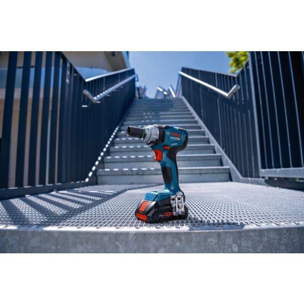 Chave de Impacto BOSCH GDS 18V-330 HC Professional (Azul/Preto/Vermelho), miniatura 4