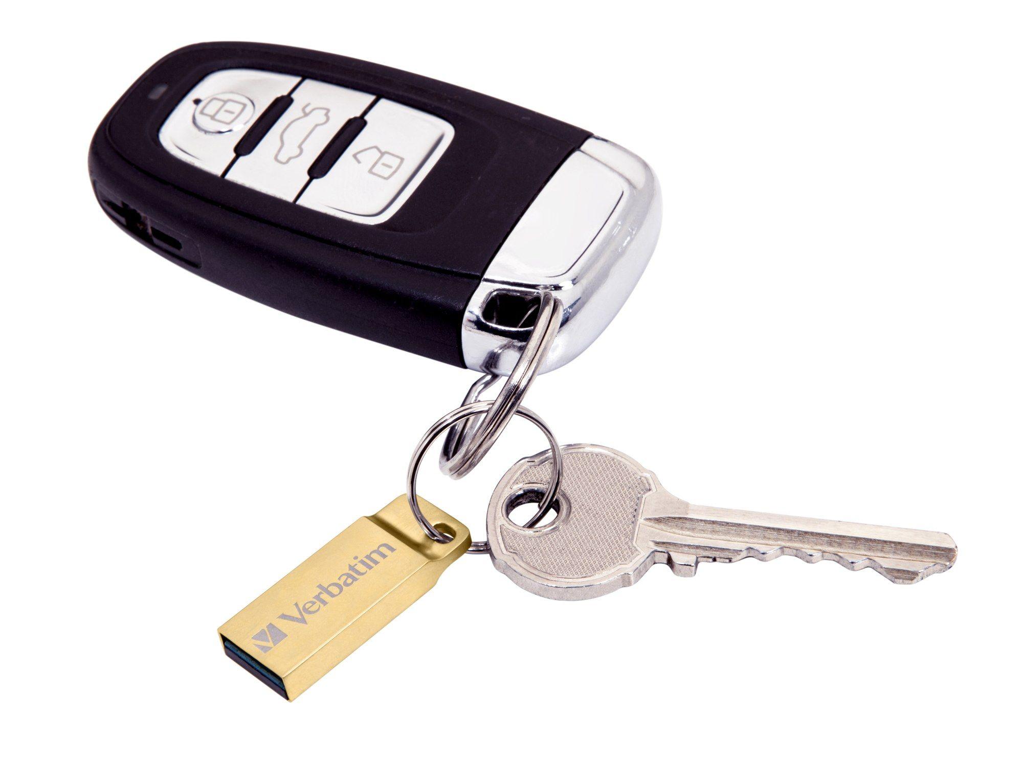 Pen USB VERBATIM Metal Executive 64GB (Sem tampa - USB Type-A - USB 3.2 Gen 1 - Dourado) — miniatura 4